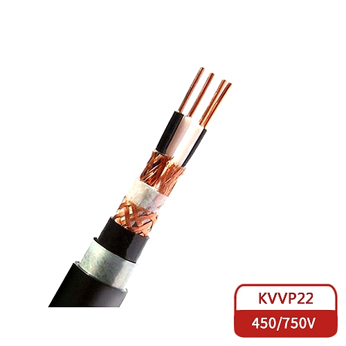 KVVP22屏蔽控制铠装电缆线
