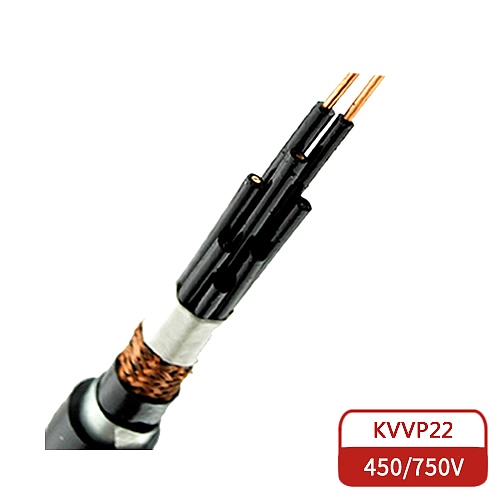 KVVP22屏蔽控制铠装电缆